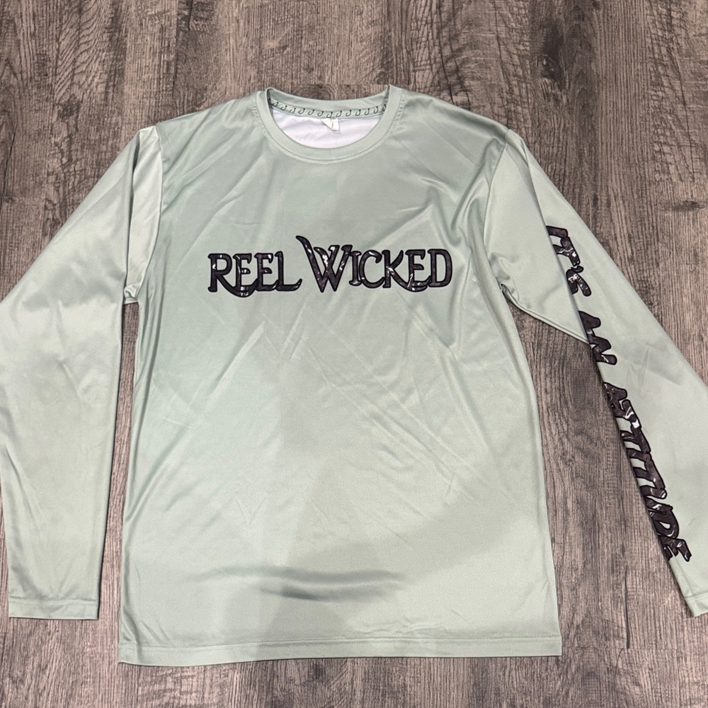 Light Green Long Sleeve Tee